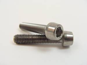Titanium Fasteners - Titanium Tapered Socket Cap Bolts - 6x30 Titanium Tapered Socket Cap Bolt