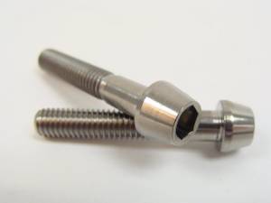 Titanium Fasteners - Titanium Tapered Socket Cap Bolts - 6x35 Titanium Tapered Socket Cap Bolt