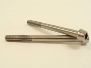 Titanium Fasteners - Titanium Tapered Socket Cap Bolts - 6x70 Titanium Tapered Socket Cap Bolt