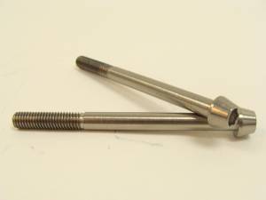 Titanium Fasteners - Titanium Tapered Socket Cap Bolts - 6x75 Titanium Tapered Socket Cap Bolt