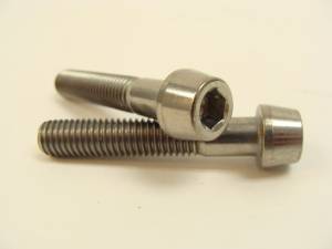 Titanium Fasteners - Titanium Tapered Socket Cap Bolts - 8x45 Titanium Tapered Socket Cap Bolt