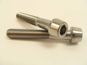 Titanium Fasteners - Titanium Tapered Socket Cap Bolts - 8x50 Titanium Tapered Socket Cap Bolt