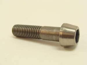 Titanium Fasteners - Titanium Tapered Socket Cap Bolts - 10x40 Titanium Tapered Socket Cap Bolt: 1.50 Pitch