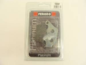 Brake - Pads - Ferodo - FERODO PLATINUM Organic Rear Brake Pads: Brembo?Sliding Rear Caliper