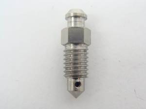 Titanium Fasteners - Titanium Specialty Fasteners - Bolts - Titanium Bleed Nipple: 8mm Ducati Small