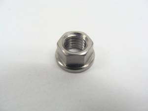 Titanium Fasteners - Titanium Nuts - M6 x 1.0 Hex Flange Nut