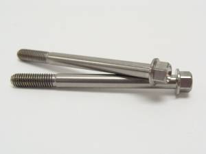 Titanium Fasteners - Titanium Hex Flange Bolts - 6x70 Titanium Hex Flange Bolts