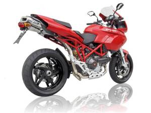 Exhaust - Mid Pipes - Zard - ZARD 2-1 SS Manifold: Multistrada 620/1000/1100