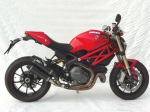 Zard - ZARD High Mount Side CF Slip-ons Homologated: M1100 EVO