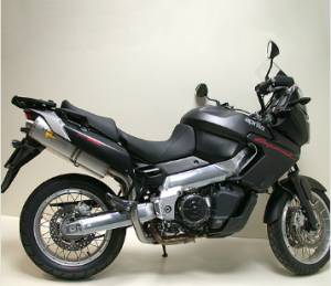 Exhaust - Slip-Ons - LeoVince - LeoVince Oval Evo II Aluminum Slip-on (7259): ETV 1000 Capo Nord
