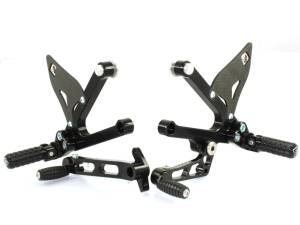 Hand & Foot Controls - Foot  Controls - Ducabike - Ducabike Adjustable Rear Sets: Sport Classic (folding pegs)