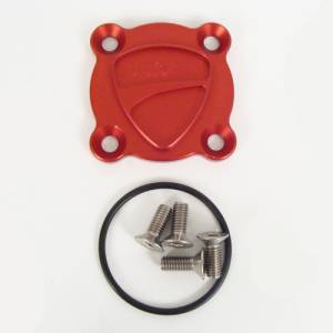 Motowheels - Billet Aluminum Oil Drain Plate Cover: S4RS / 848 / 1098 / 1198 / Streetfighter
