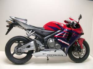 Exhaust - Slip-Ons - LeoVince - LeoVince Oval Evo II Aluminum Slip-on [7560A]: CBR600RR 05-06
