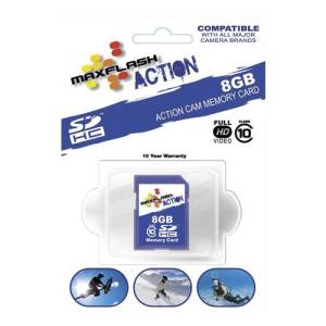 Camera Systems - Camera Accessories - Maxflash Action SD Memory Card: 8 GB