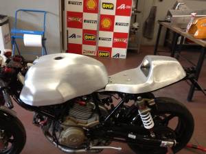 Body - Fuel Caps & Tanks - Motowheels - Ducati GT1000 Aluminum Tank (Group buy)