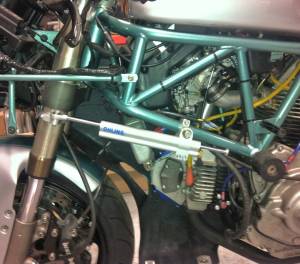 Suspension & Chassis - Steering Dampers - Öhlins - ÖHLINS Steering Damper by Motowheels: Ducati Monster 900, 900SS & 750SS