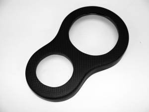 moto | carbon - Carbon Fiber 748/998 Superbike Dash Cover : Matte