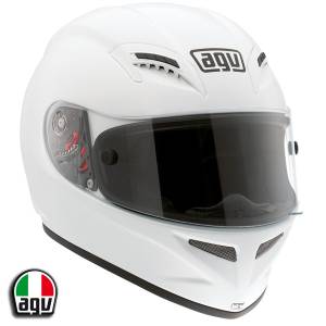 Helmets & Accessories - Helmets - AGV - AGV Grid White Helmet