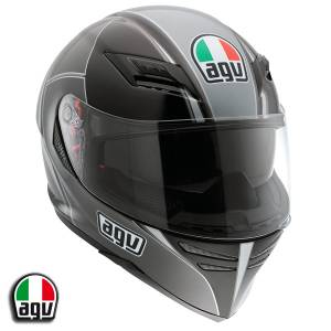 Helmets & Accessories - Helmets - AGV - AGV Skyline Block Black/Gunmetal Helmet