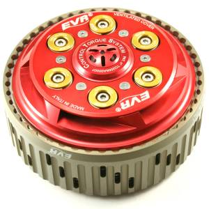 Clutch - Assemblies - EVR - EVR Ducati CTS Slipper Clutch Complete with 48T Organic Plates and Basket