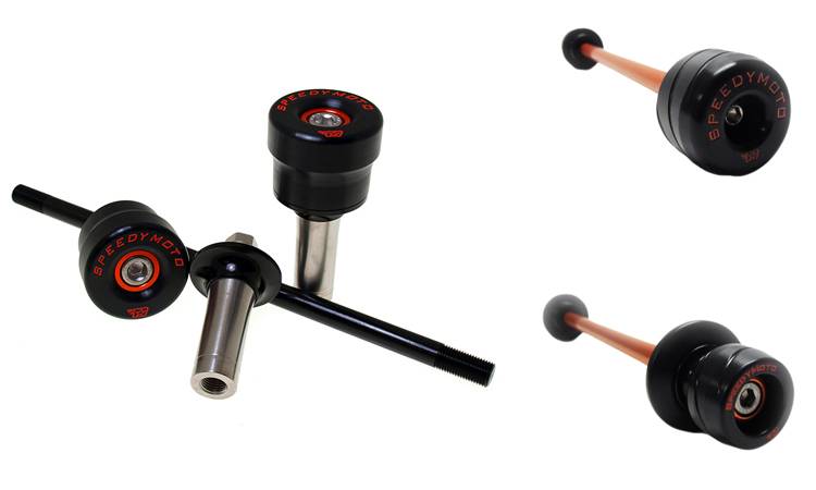 SPEEDYMOTO Frame Sliders: Ducati 748/916/996 Slider Kit