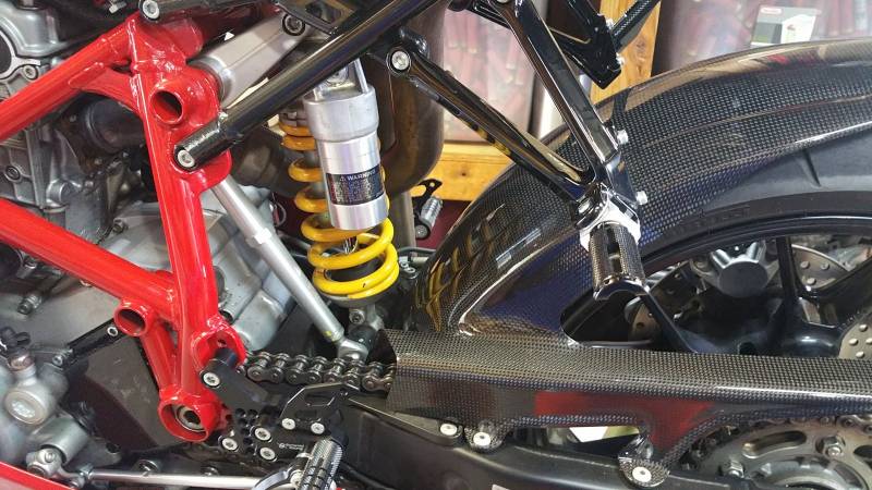 RIZOMA B-Pro Passenger Foot Peg Kit: Ducati 749/999