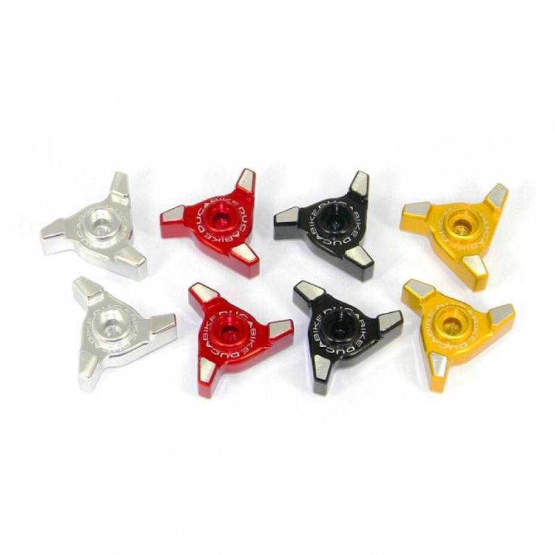 Ducabike Ducati Billet Windscreen Adjustable Knob Set: Multistrada