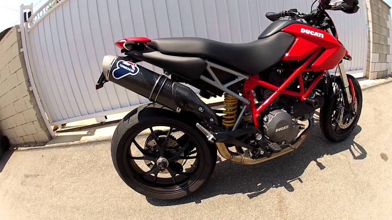 Termignoni CF Racing Full Exhaust System: Ducati Hypermotard