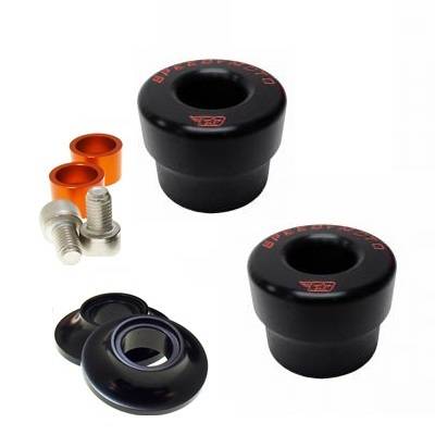 SPEEDYMOTO Replacement Frame Slider Pucks: Underbody