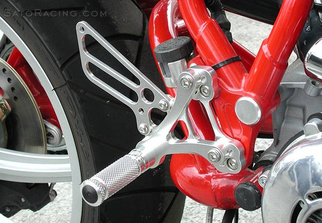 Sato Racing Adjustable Rear Sets: Sport Classic / Paul Smart [Type Two]