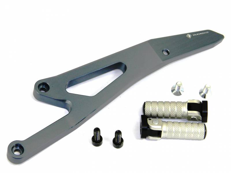 Ducabike Billet Passenger Bracket/Pegs For Ducabike Rearsets