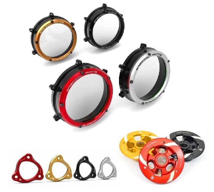 New Clutch Cover Plate Protector Complete Kit For Ducati Panigale 959 1199 1299