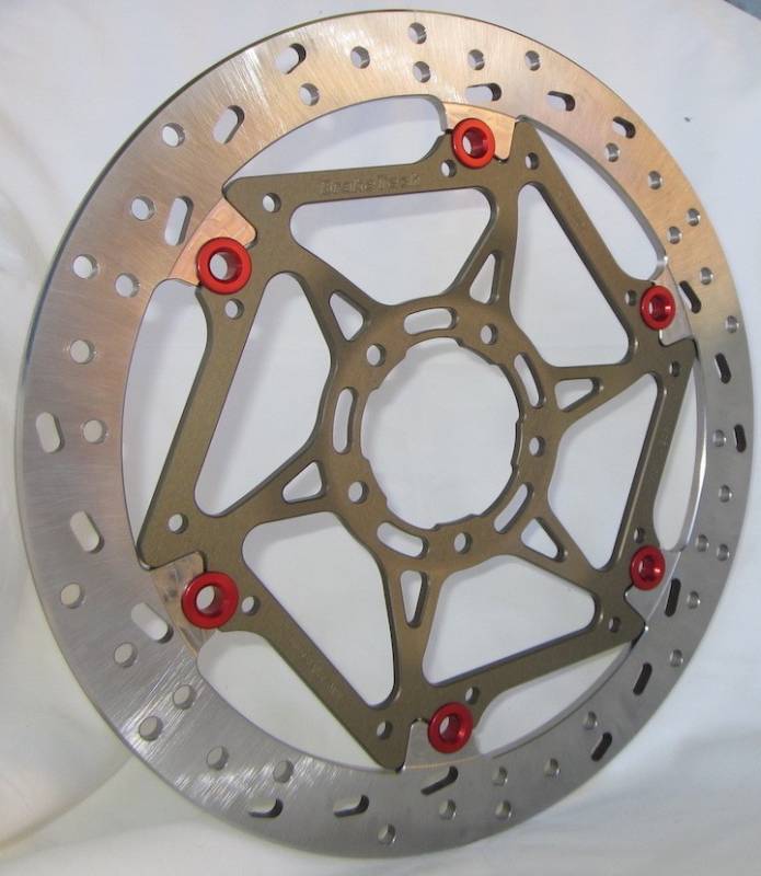 BrakeTech AXIS Superbike Race Rotors • Hi-Spec Stainless Steel: 320mm x ...