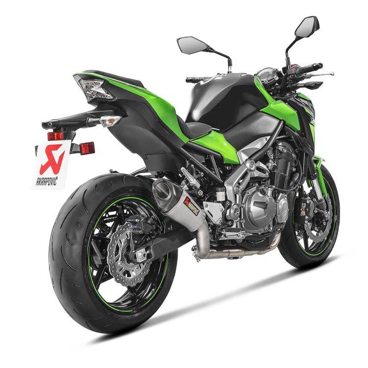 Akrapovic SlipOn Exhaust Kawasaki Z900 20172019