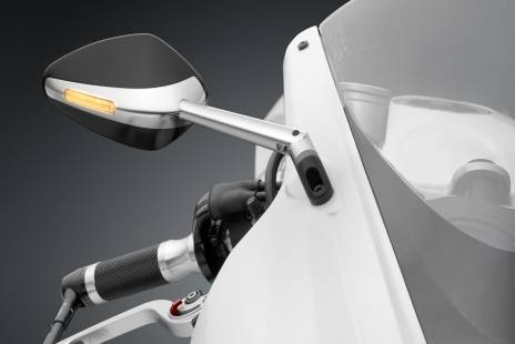 RIZOMA Veloce L Mirrors With Turn Signals and Brackets [Pair