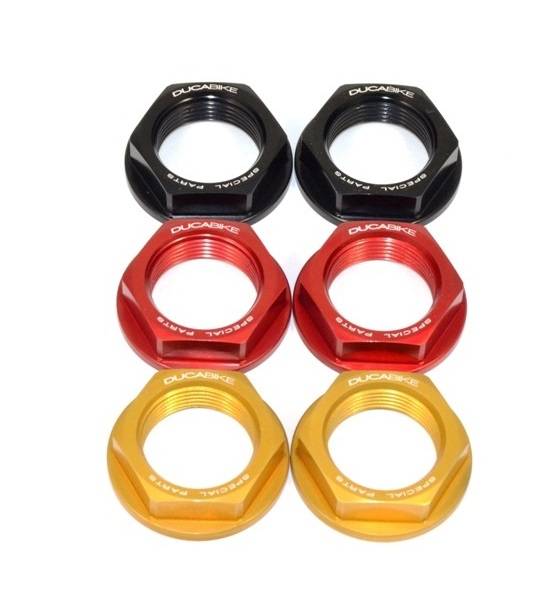 Ducabike Rear Wheel Nut Set: Ducati Scrambler 800-1100-Sixty2, Monster ...