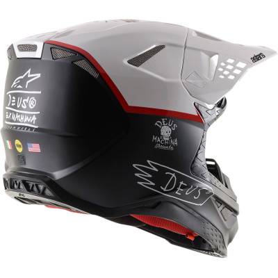 alpinestars supertech machina m8 deus helmet ex limited edition