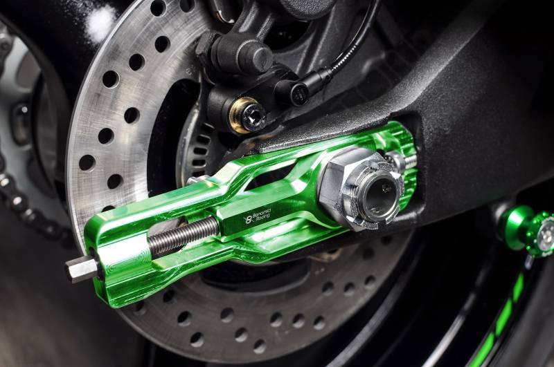 Bonamici Aluminum Chain Adjuster Set Kawasaki Ninja ZX10R/RR