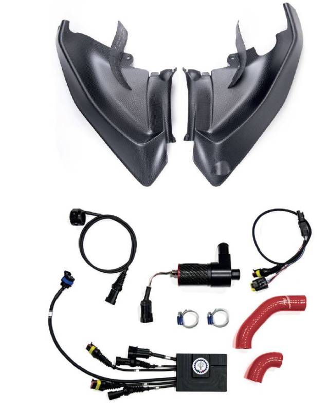 MONZATECH MWP SUPER-SMART PLUG'N'Play COOLING SYSTEM KIT: Ducati Panigale  V4/S