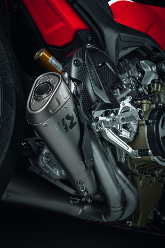 Akrapovic Titanium Full Exhaust: Ducati Streetfighter V4/S