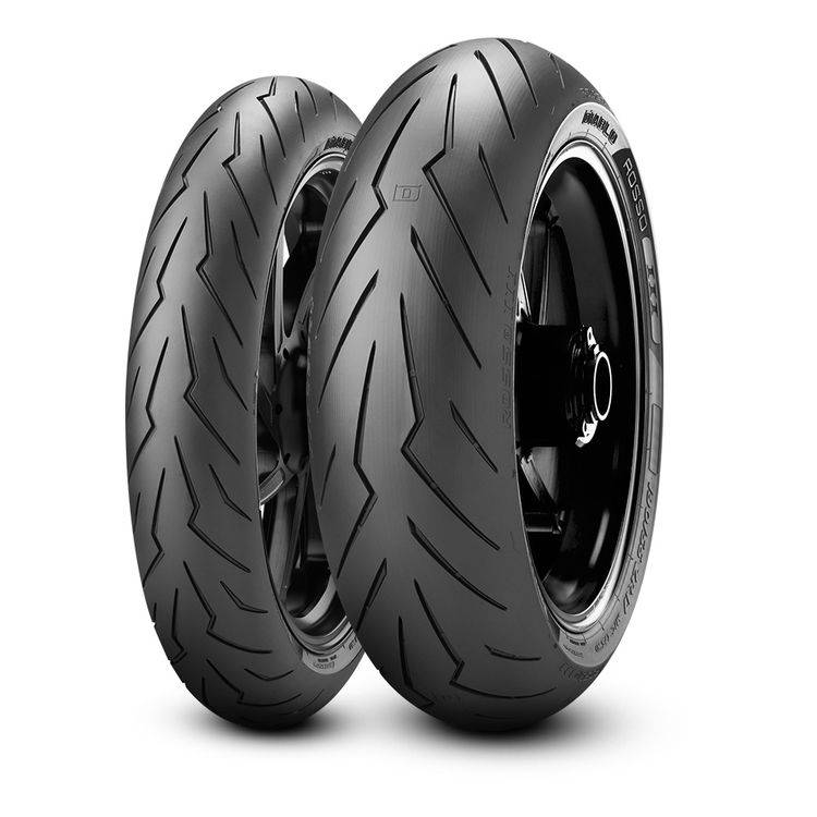 JEROME CALLET MAGNUM 17 ROS（ロソリーノ） Pirelli Diablo Rosso 3 Tire Set: 120/70R17 & 180/55ZR17