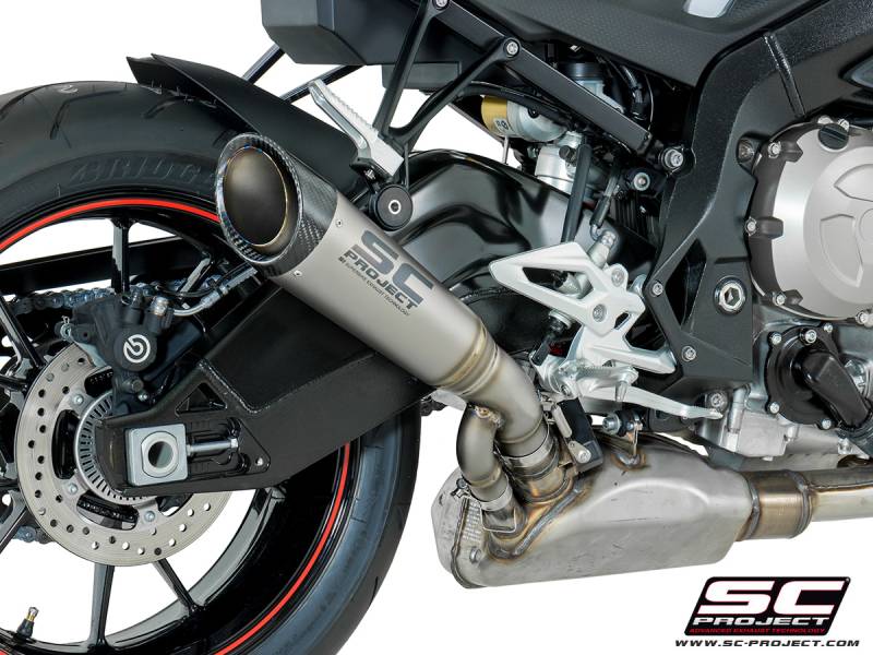 SC Project S1 Slip-on Exhaust: BMW S1000R '17-'20