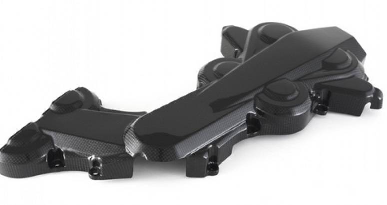Shift-Tech Carbon Fiber Belt Cover Set: Ducati Multistrada 1200