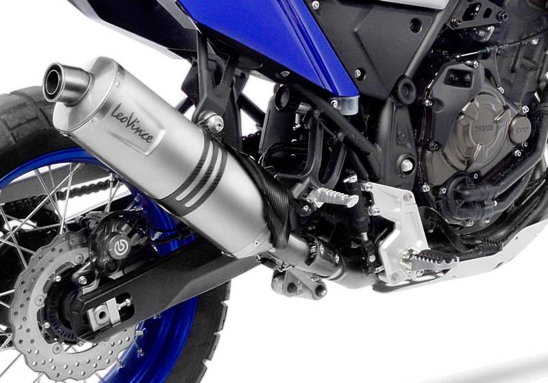 Leo Vince One Evo Stainless Slip On Exhaust Yamaha Tenere