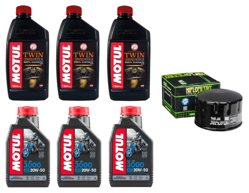 Motul Engine/Transmission Oil and Filter Change Kit Ural 750 Series