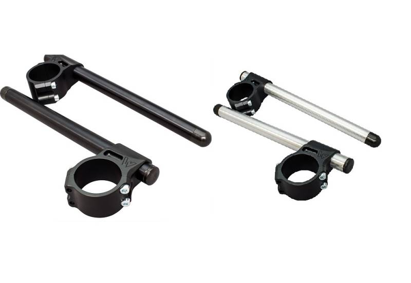 WOODCRAFT Clipons [Various Fork Sizes] Black Or Silver