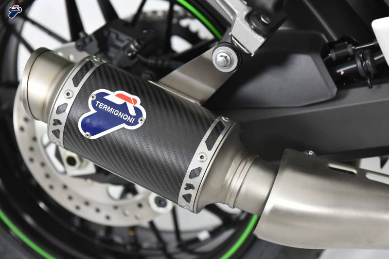 Termignoni Classic Carbon Fiber Slip-on Exhaust [SO-05]: Kawasaki