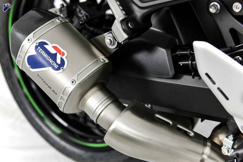 Termignoni Cylindrical Titanium Slip-on Exhaust [SO-04]: Kawasaki