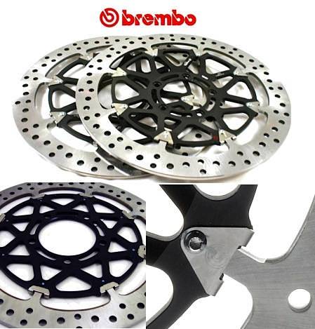 シグナス　brembo 4pod Brembo Rear GT Brake 4Pot GT-R 380x28 Slot Rotor 996 GT2 GT3 997