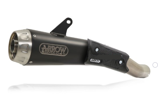 S1000RR(2019-) ARROW PRO-RACE スリップオンマフラー ARROW EXHAUST PRO RACE SLIP-ON STEEL DARK BMW S1000RR (2019-2022)